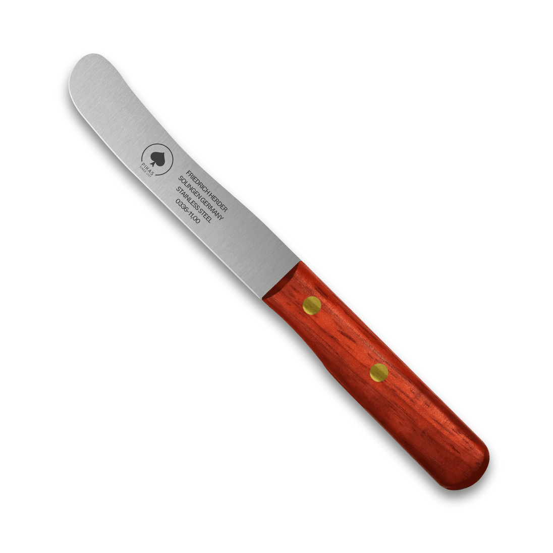 Buckelsmesser aus Solingen mit Holzgriff, ideal für Frühstück und tägliche Verwendung.